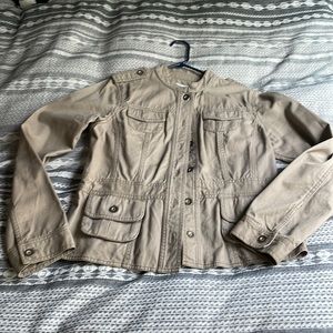 Khaki utility jacket